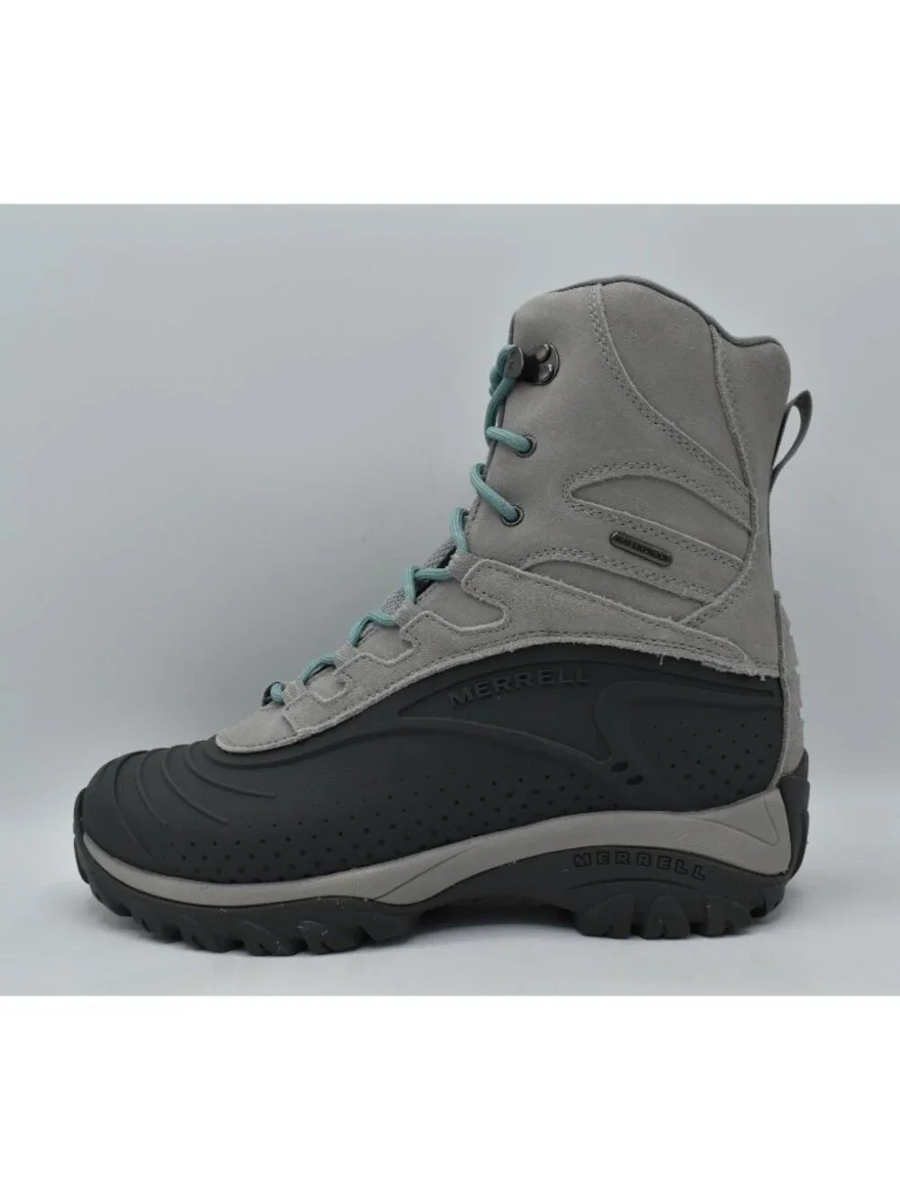 Merrell Womens 8.5 Thermo Frosty Tall Shell WP Insulated Paloma Suede Snow Boots